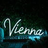 Vienna Blue Neon Sign