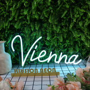 Vienna Blue Neon Sign