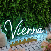 Vienna Blue Neon Sign