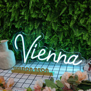 Vienna Blue Neon Sign