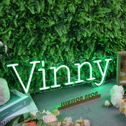 Vinny Green Neon Sign