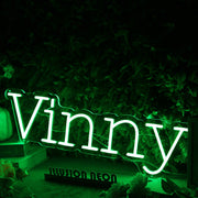 Vinny Green Neon Sign