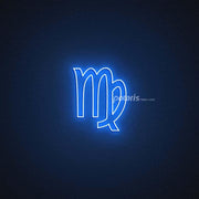 Virgo Zodiac Neon Sign