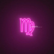 Virgo Zodiac Neon Sign