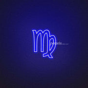 Virgo Zodiac Neon Sign