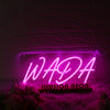 WADA Pink Neon Sign