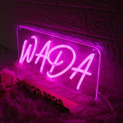 WADA Pink Neon Sign