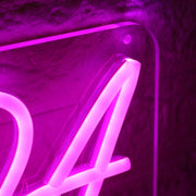 WADA Pink Neon Sign