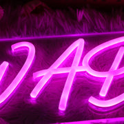 WADA Pink Neon Sign