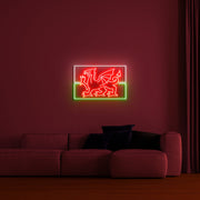 Wales Flag Neon Sign