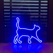 Walking Cat Neon Sign