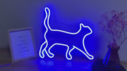 Walking Cat Neon Sign