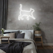 Walking Cat Neon Sign