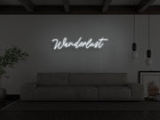 Wanderlust Neon Sign