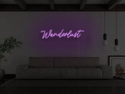 Wanderlust Neon Sign