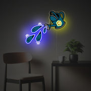 Watering Pot LED Neon Acrylic Artwork