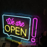 We Are Open Custom Neon Sign