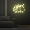 Brown Bear Panda Icebear Neon Sign Fashion Custom Neon Sign Lights Night Lamp Led Neon Sign Light For Home Party