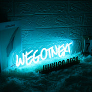 We Got Next Blue Custom Neon Sign