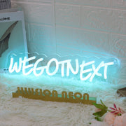 We Got Next Blue Custom Neon Sign