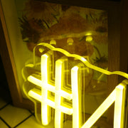 We Strive Yellow Neon Sign