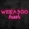 Weeaboo Trash Neon Sign