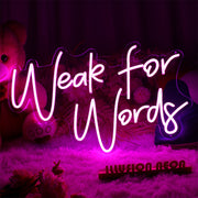 Week For Words Neon Sign