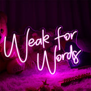 Week For Words Neon Sign