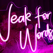 Week For Words Neon Sign