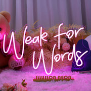 Week For Words Neon Sign