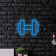 Weights LED Neon Sign