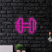 Weights LED Neon Sign