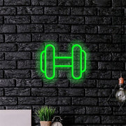 Weights LED Neon Sign