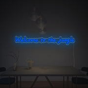 Welcome To Jungle LED Neon Sign