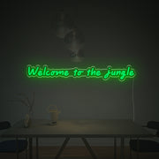 Welcome To Jungle LED Neon Sign