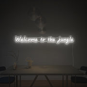 Welcome To Jungle LED Neon Sign