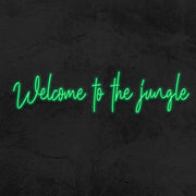 Welcome To The Jungle Neon Sign