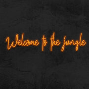 Welcome To The Jungle Neon Sign