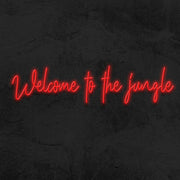 Welcome To The Jungle Neon Sign