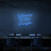 Welcome To The Jungle Neon Sign