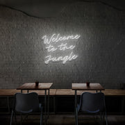 Welcome To The Jungle Neon Sign