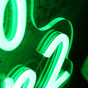 Welcome to Tobacco Shop 2 Green Neon Sign