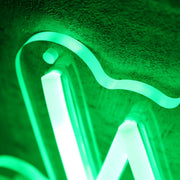 Welcome to Tobacco Shop 2 Green Neon Sign