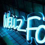 Wellz Fondu Neon Sign