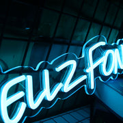 Wellz Fondu Neon Sign