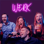 Werk Word LED Neon Sign