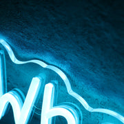 Where Is My Mind Blue Neon Sign