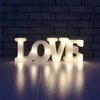 Steel Marquee Letter White Art Love Room Decor High-End Custom Zinc Metal Marquee Light Marquee Sign