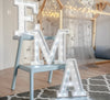 Steel Marquee Letter White Ema High-End Custom Zinc Metal Marquee Light Marquee Sign