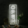 White Open LED Neon Sign